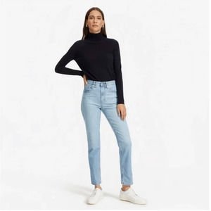 Everlane High Rise Straight Jean